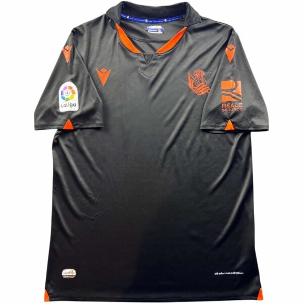 Real Sociedad 2020-21 Macron harmadik számú foci mez XXL-es
