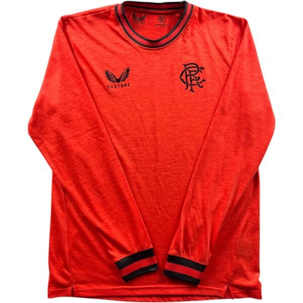 Rangers 2021-22 Castore training hosszú ujjú foci mez S-es