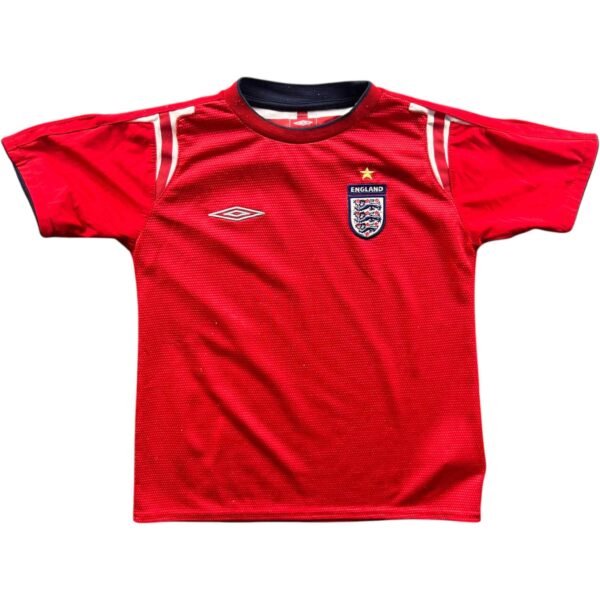 Anglia Angol válogatott 2004-06 Umbro vendég foci mez gyerek 6-7 éves
