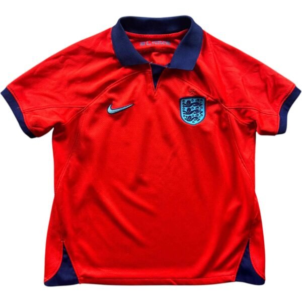 Anglia Angol válogatott 2022-23 Nike vendég foci mez gyerek 122-128-as