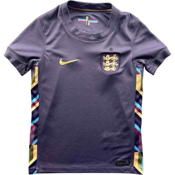 Anglia Angol válogatott 2024-25 Nike vendég foci mez gyerek 122-128-as