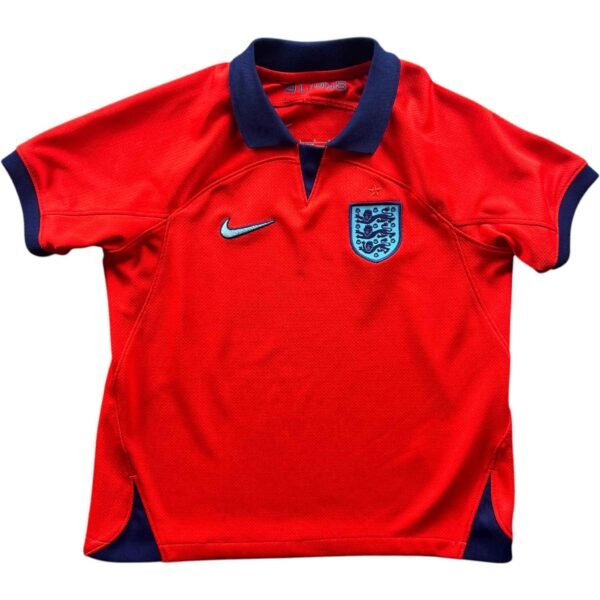 Anglia Angol válogatott 2022-23 Nike vendég foci mez gyerek 116-122-es