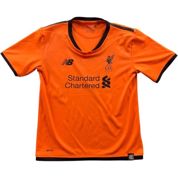 Liverpool 2017-18 New Balance harmadik számú foci mez gyerek 116-os
