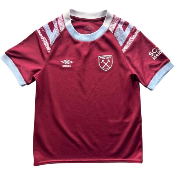 West Ham United 2022-23 Umbro hazai foci mez gyerek 122-es