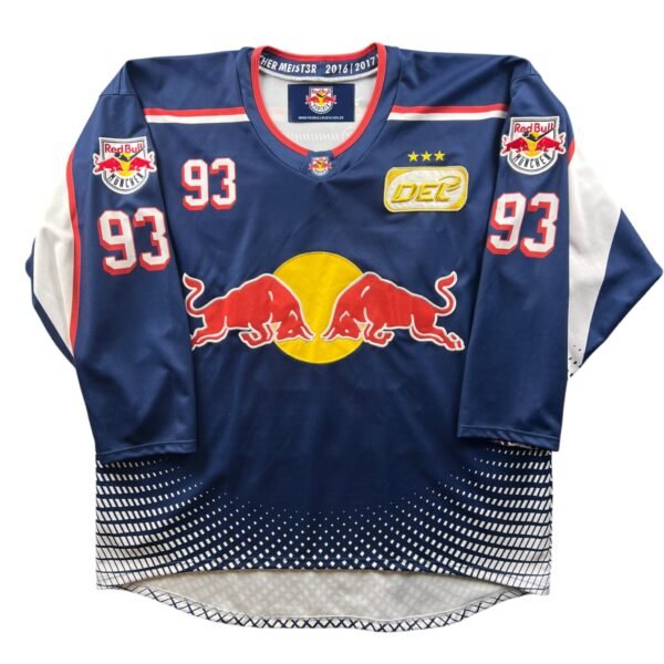 Red Bull München 2016-17 Maximilian Kastner jégkorong mez 3XL-es