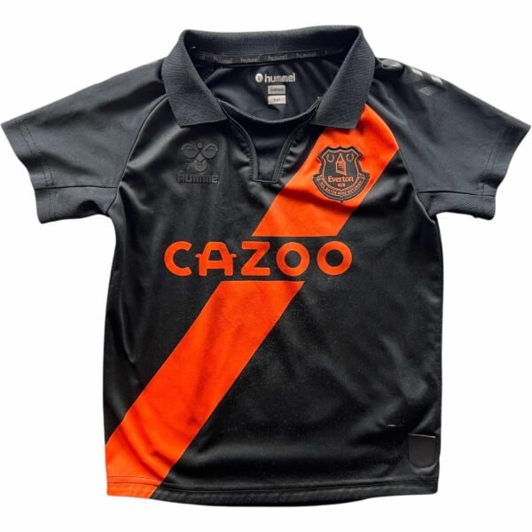 Everton 2021-22 Hummel vendég "Noodles #5" foci mez gyerek 5-6 éves