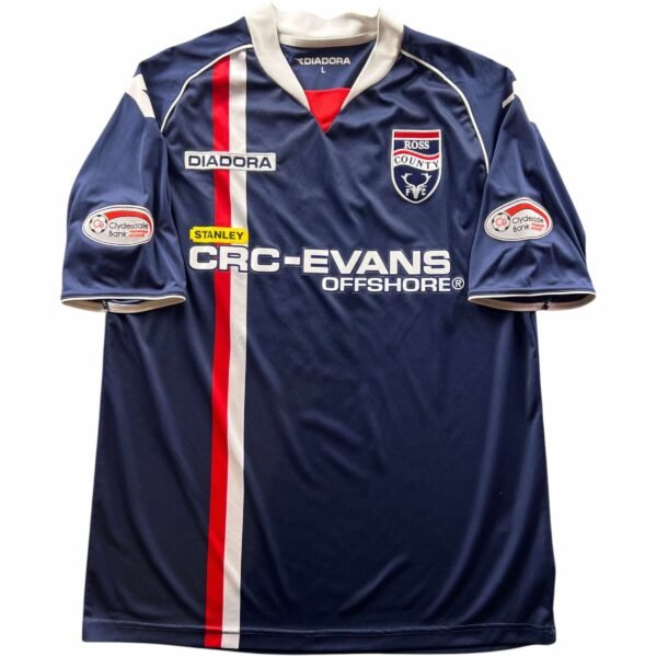 Ross County 2012-13 Diadora hazai #4 foci mez L-es