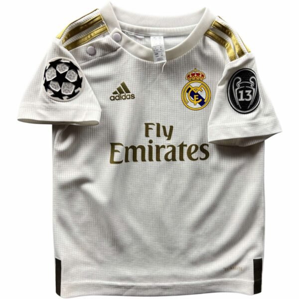 Real Madrid 2019-20 Adidas hazai BL foci mez gyerek 86-os
