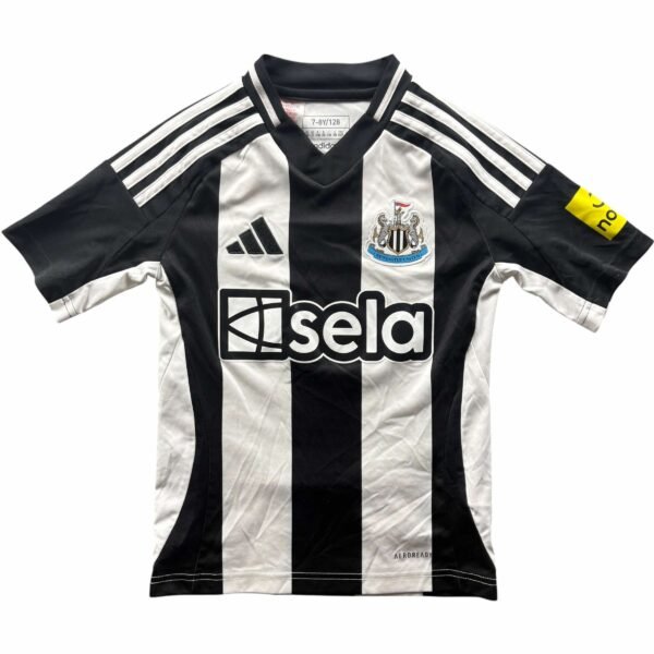 Newcastle United 2024-25 Adidas hazai foci mez gyerek 128-as