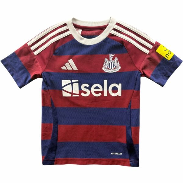 Newcastle United 2024-25 Adidas vendég foci mez gyerek 128-as