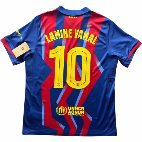 Barcelona 2025-26 Nike negyedik számú Lamine Yamal *Új* foci mez L-es
