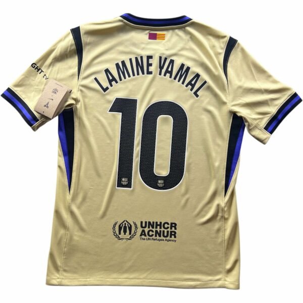 Barcelona 2025-26 Nike vendég Lamine Yamal *Új* foci mez M-es