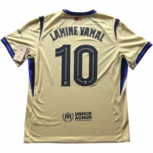 Barcelona 2025-26 Nike vendég Lamine Yamal *Új* foci mez XL-es