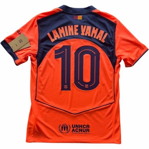 Barcelona 2025-26 Nike harmadik számú Lamine Yamal *Új* foci mez M-es