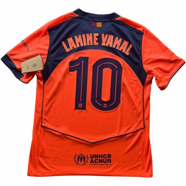 Barcelona 2025-26 Nike harmadik számú Lamine Yamal *Új* foci mez L-es