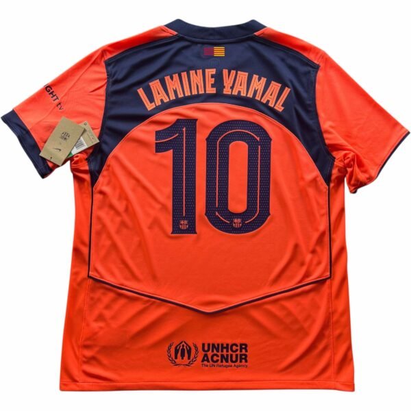 Barcelona 2025-26 Nike harmadik számú Lamine Yamal *Új* foci mez XL-es