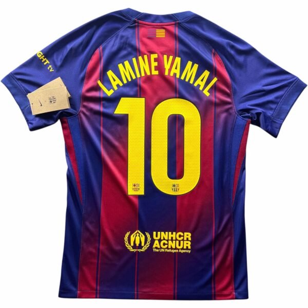Barcelona 2025-26 Nike hazai Lamine Yamal *Új* foci mez S-es