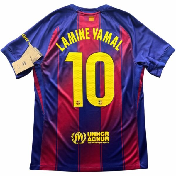 Barcelona 2025-26 Nike hazai Lamine Yamal *Új* foci mez M-es