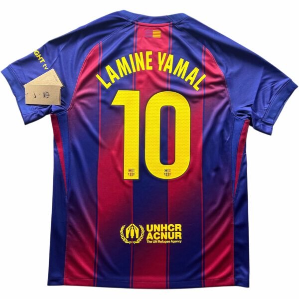 Barcelona 2025-26 Nike hazai Lamine Yamal *Új* foci mez L-es