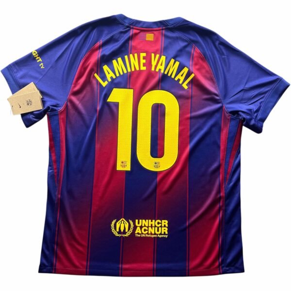 Barcelona 2025-26 Nike hazai Lamine Yamal *Új* foci mez XL-es