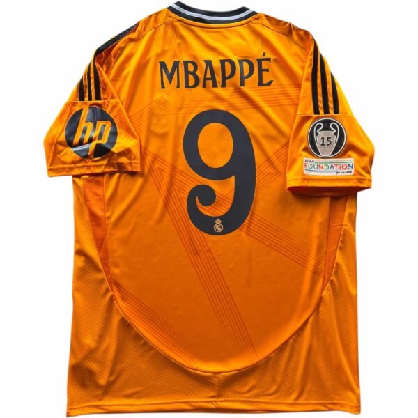 Real Madrid 2024-25 Adidas vendég Kylian Mbappé *Új* foci mez L-es
