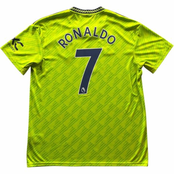 Manchester United 2022-23 Adidas harmadik számú Cristiano Ronaldo foci mez XL-es