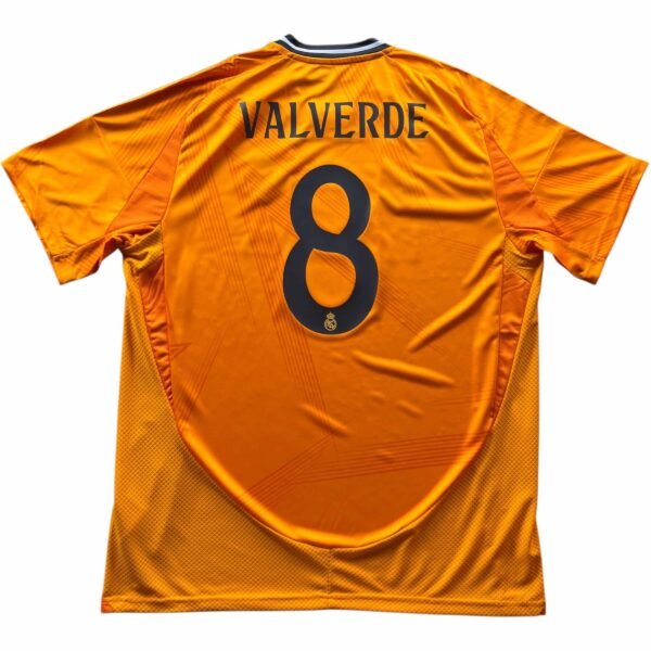 Real Madrid 2024-25 Adidas vendég Federico Valverde *Új* foci mez XL-es