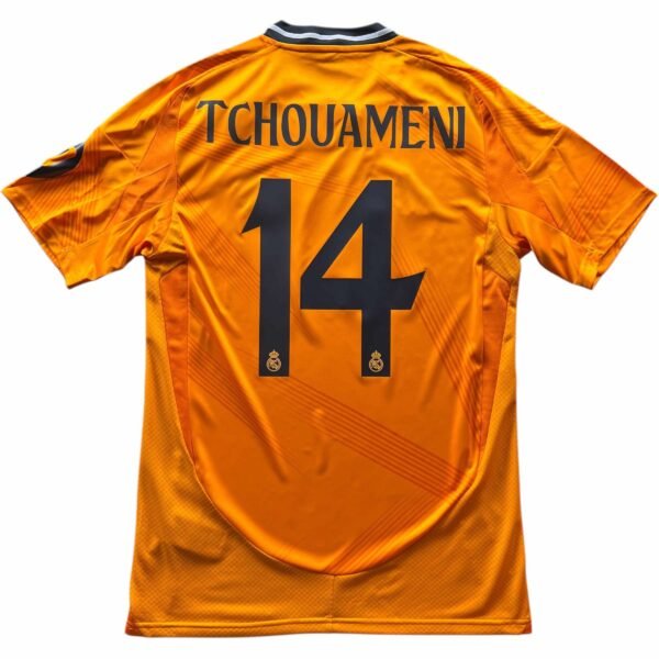 Real Madrid 2024-25 Adidas vendég Aurélien Tchouaméni *Új* foci mez S-es