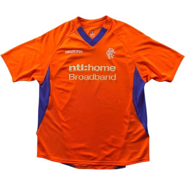 Rangers 2002-03 Diadora vendég foci mez L-es
