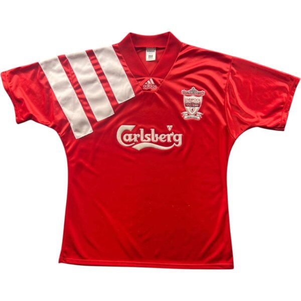 Liverpool 1992-93 Adidas hazai foci mez L-es