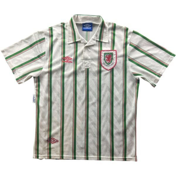 Wales Walesi válogatott 1992-94 Umbro vendég foci mez L-es