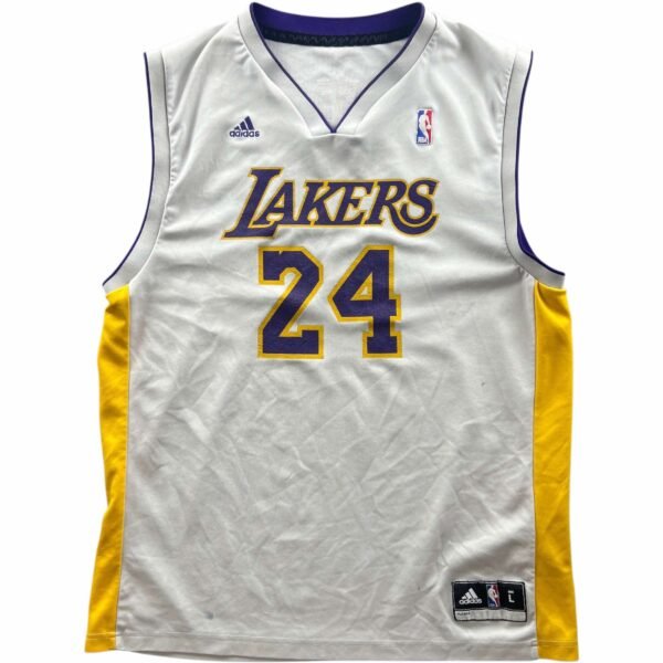 Los Angeles Lakers Kobe Bryant Adidas NBA mez L-es