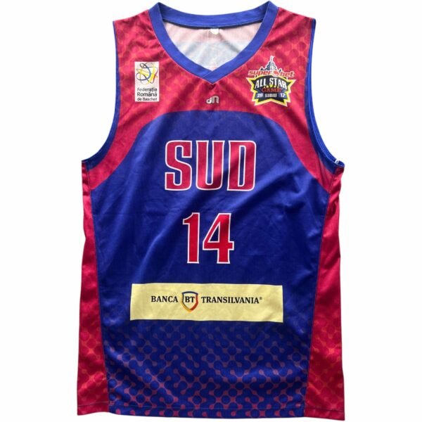 Sibiu All-Star Game Románia Dragusin kosárlabda mez L-es