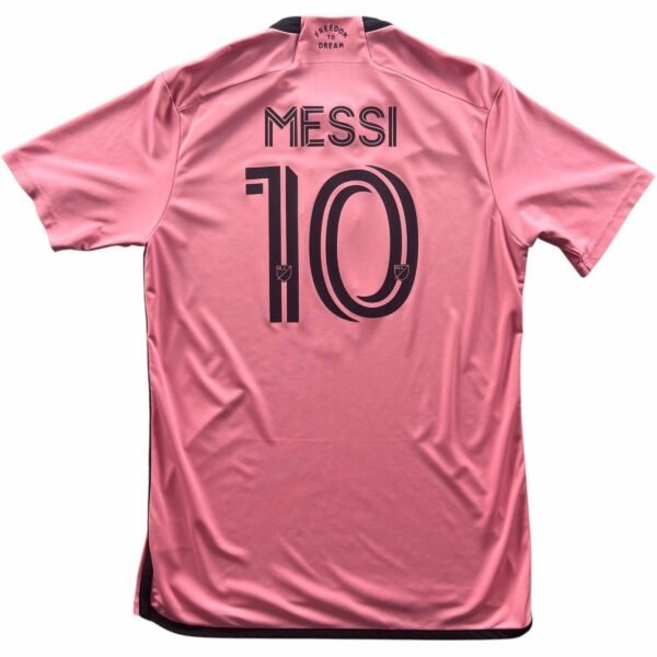 Inter Miami 2023-24 Adidas hazai Lionel Messi foci mez L-es