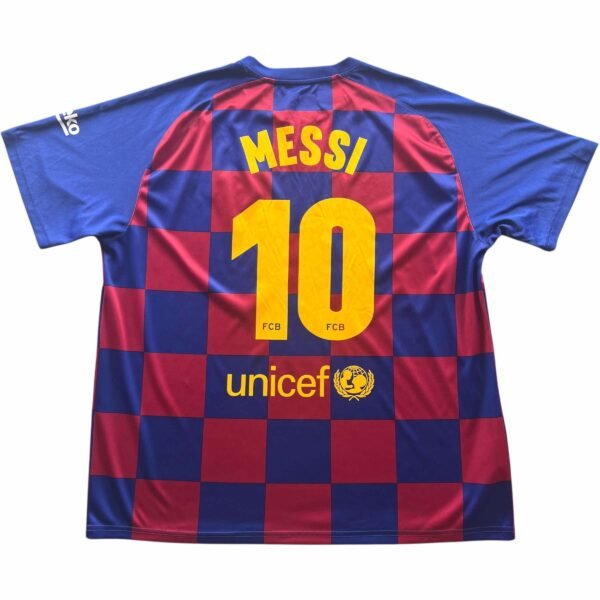 Barcelona 2019-20 hazai Lionel Messi foci mez XXL-es