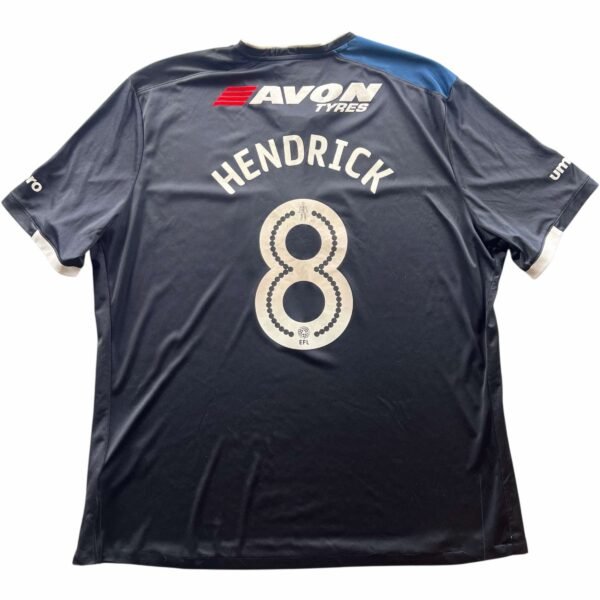 Derby County 2016-17 Umbro vendég Jeff Hendrick foci mez 3XL-es