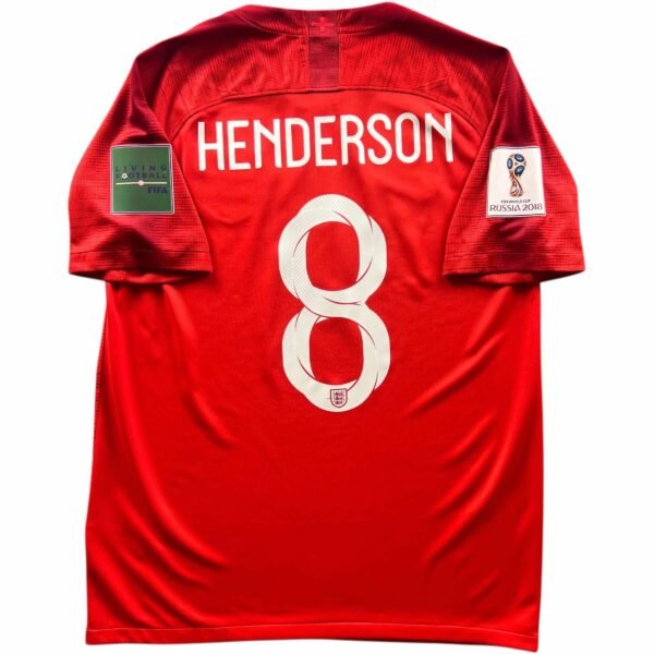 Anglia Angol válogatott 2018-20 Adidas vendég Jordan Henderson foci mez M-es