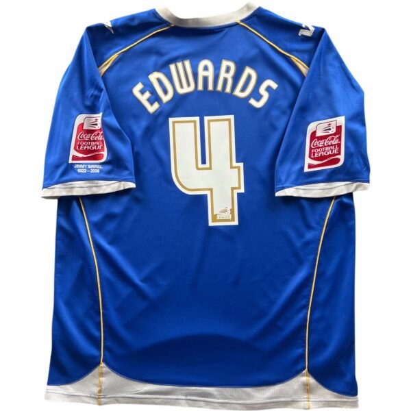 Notts County 2008-09 Vandanel vendég Mike Edwards foci mez XXL-es