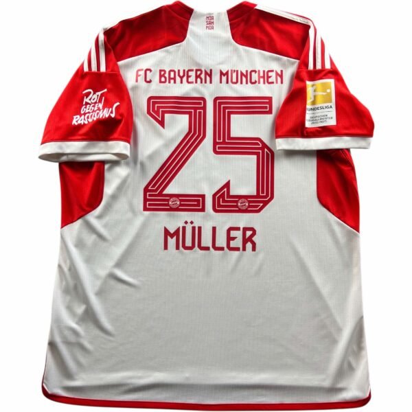 Bayern München 2023-24 Adidas hazai Thomas Müller *Új* foci mez XXL-es