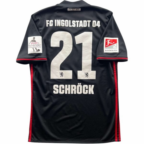 Ingolstadt 2017-18 Adidas vendég Tobias Schröck foci mez L-es