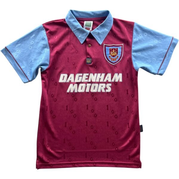 West Ham United 1995-97 Score Draw hazai retro foci mez S-es