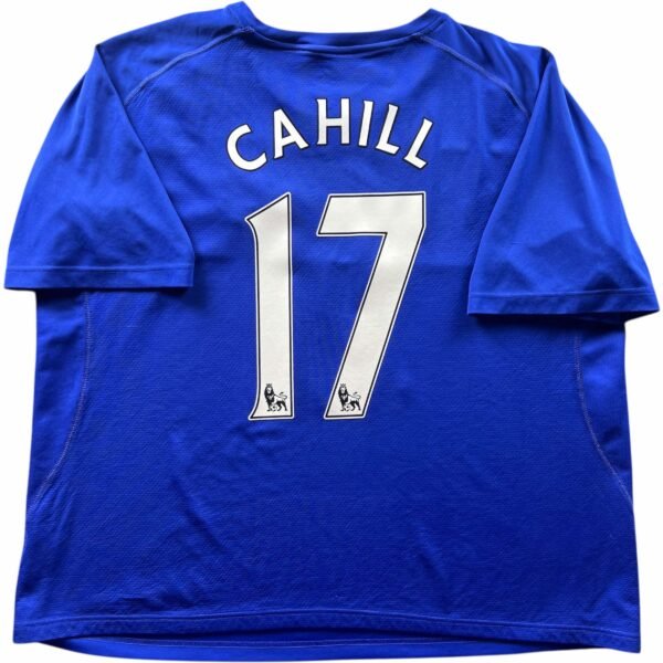 Everton 2010-11 Le Coq Sportif hazai Tim Cahill foci mez 3XL-es