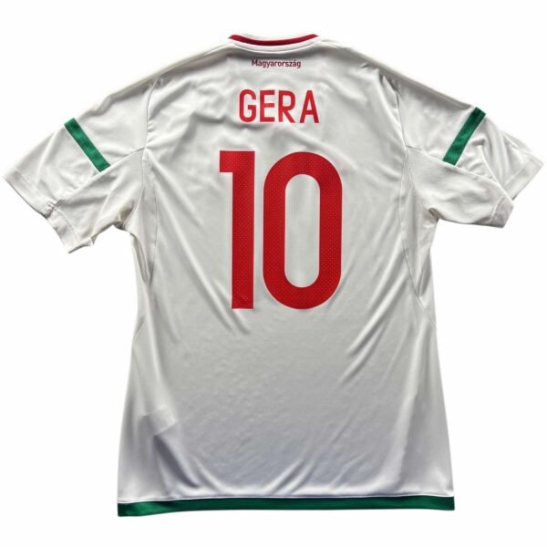 Magyarország Magyar válogatott 2016-18 Adidas vendég Gera Zoltán foci mez M-es
