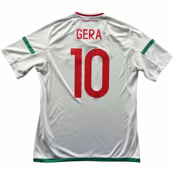Magyarország Magyar válogatott 2016-18 Adidas vendég Gera Zoltán foci mez M-es
