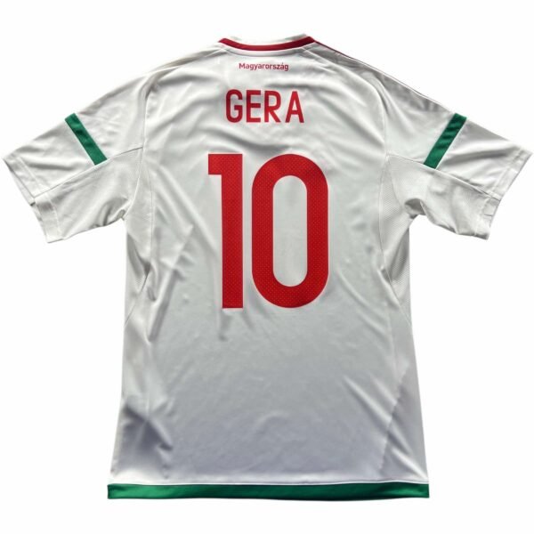 Magyarország Magyar válogatott 2016-18 Adidas vendég Gera Zoltán *Új* foci mez S-es
