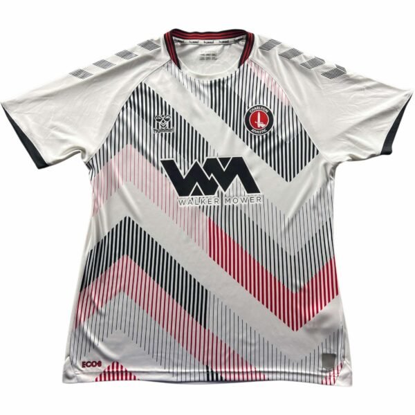 Charlton Athletic 2021-22 Hummel vendég foci mez M-es