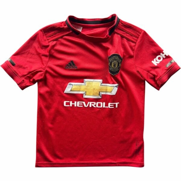Manchester United 2019-20 Adidas hazai foci mez gyerek 140-es