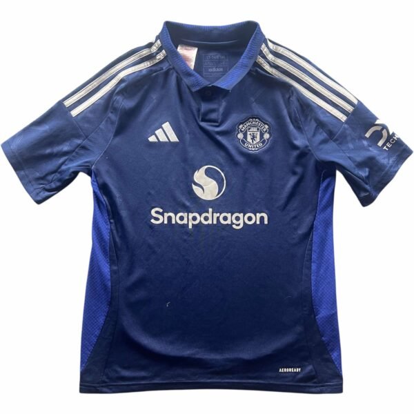 Manchester United 2024-25 Adidas vendég foci mez gyerek 164-es