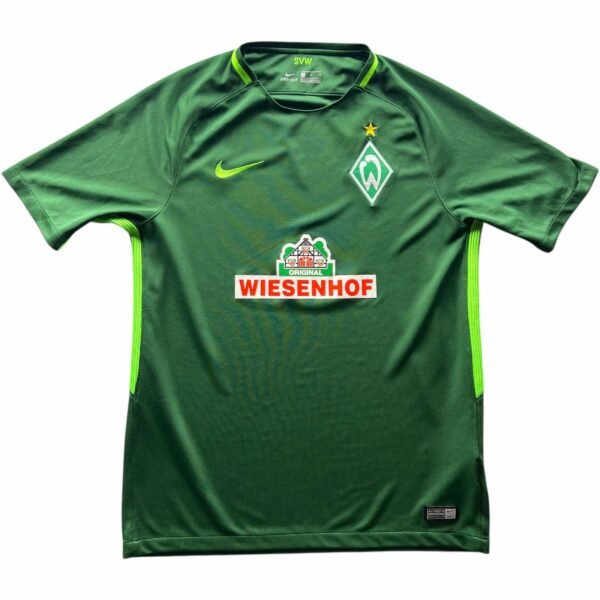 Werder Bremen 2017-18 Nike hazai foci mez M-es
