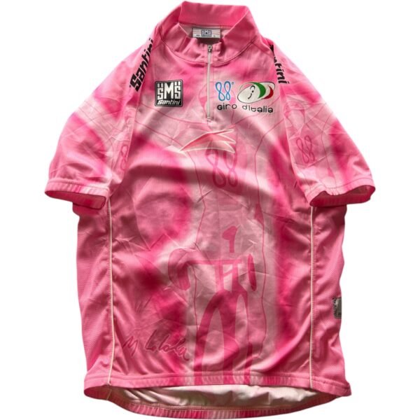 Santini Maglia Rosa 88th Giro d'Italia kerékpáros mez L-es